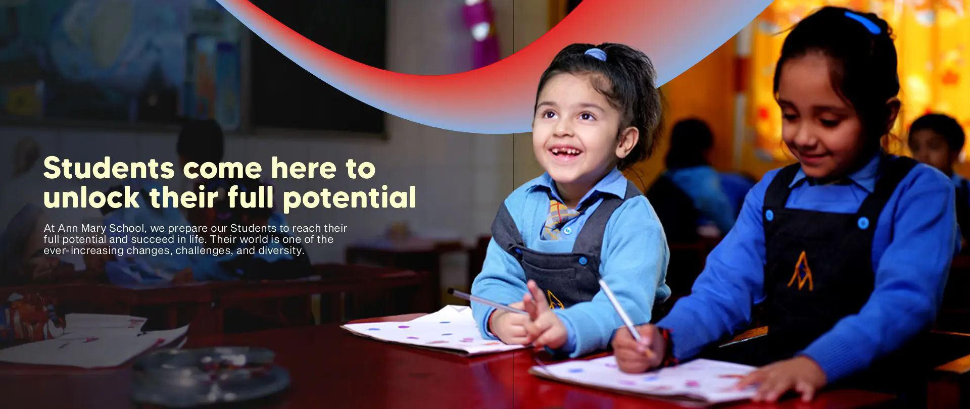 Students unlocking their full potential at Ann Mary School