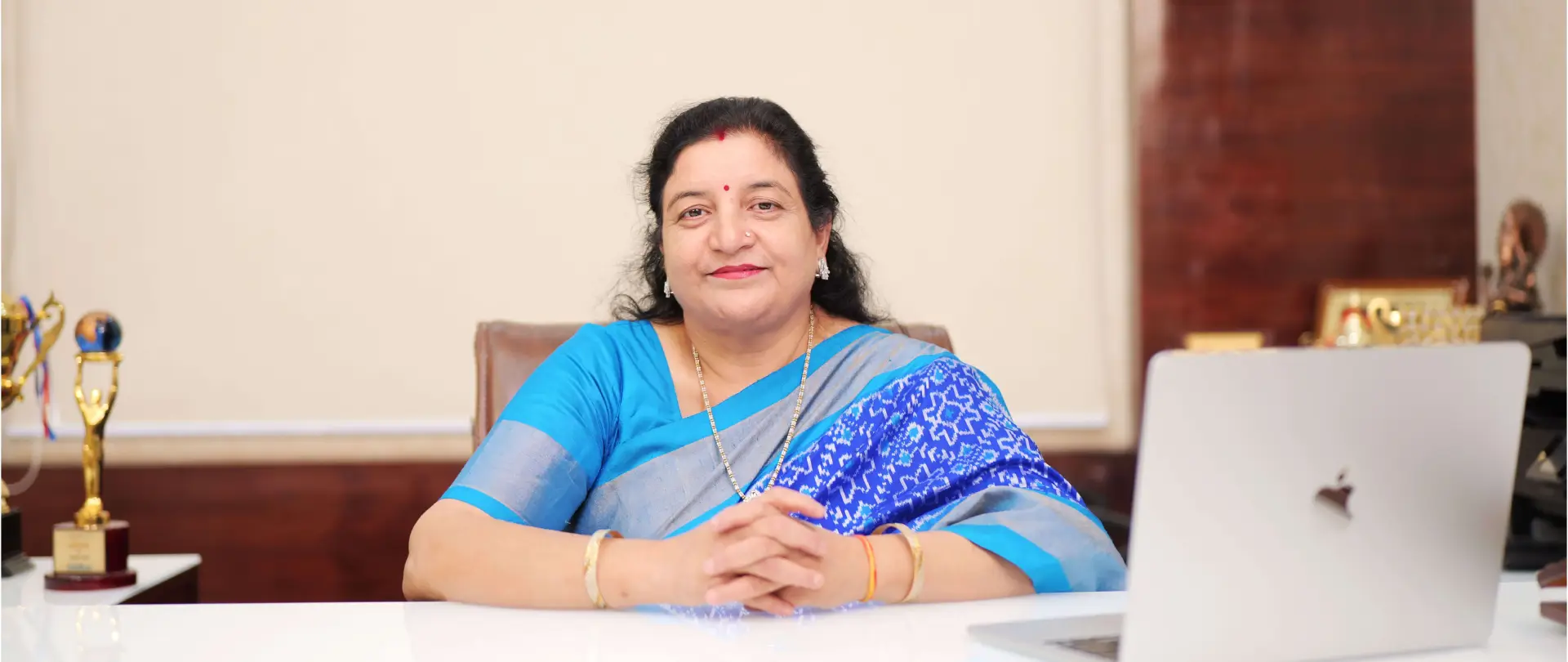 Mrs. Anuradha Joshi - Chairperson of Ann Mary School