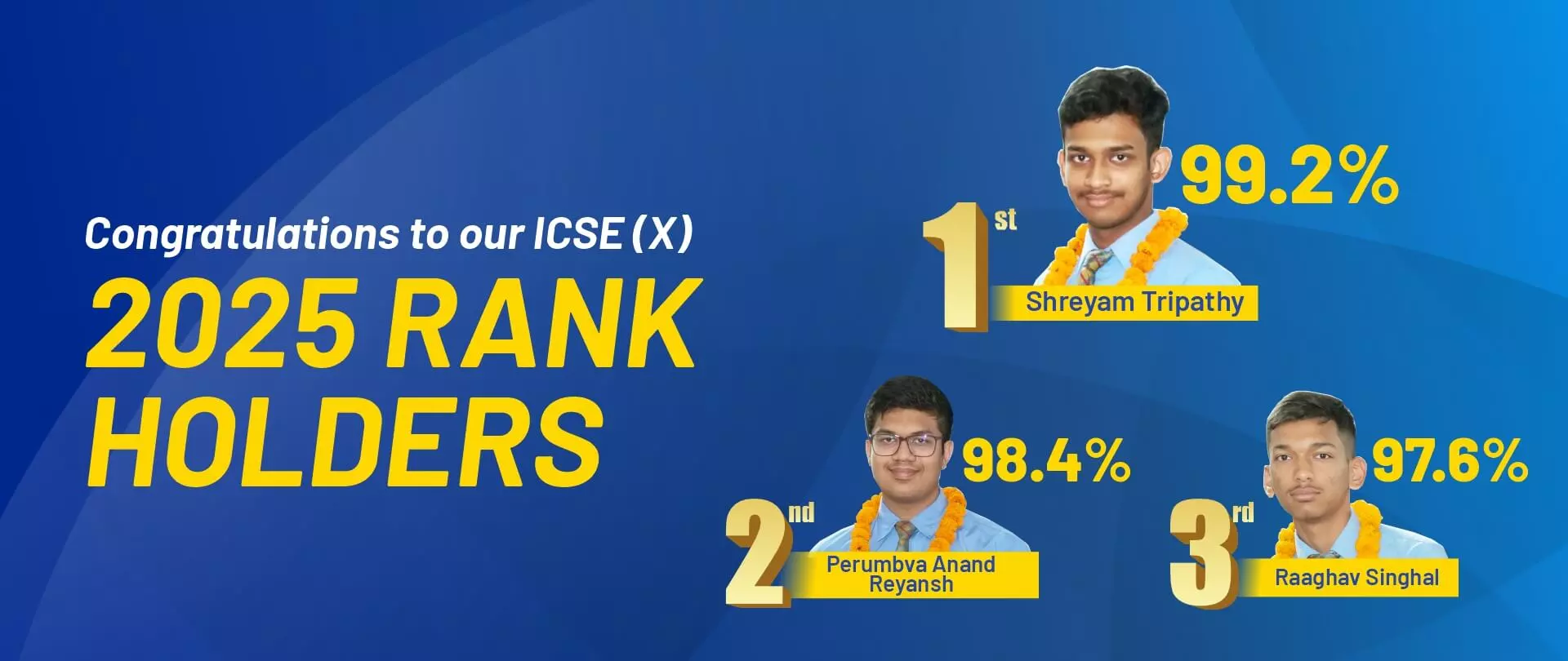 Ann Mary School ICSE (Class X) 2025 Rank Holders