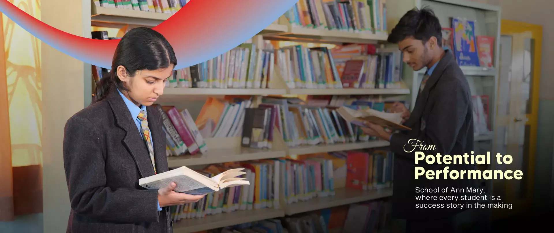 From Potential to Performance at Ann Mary School Library